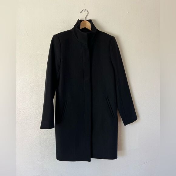 Theory Layti Coat in Wool Cashmere - Picture 3 of 8